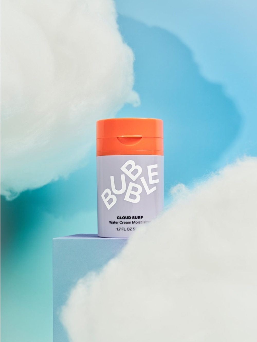 New Bubble Skincare Cloud Surf Water Cream Moisturizer Bundle of 2